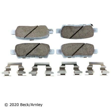 BeckArnley 085-6832 Premium Asm Pads W / Hardware