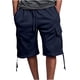 thumbnail image 1 of pstuiky Pantalones cortos de entrenamiento para hombre, Pantalones cortos de verano para hombre, informales y cómodos, con bolsillo y cintura elástica y cordón ajustable., 1 of 6