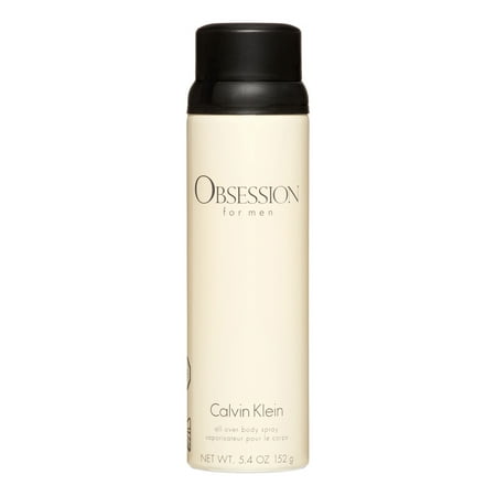 Calvin Klein Obsession Body Spray for Men, 5.4 Oz