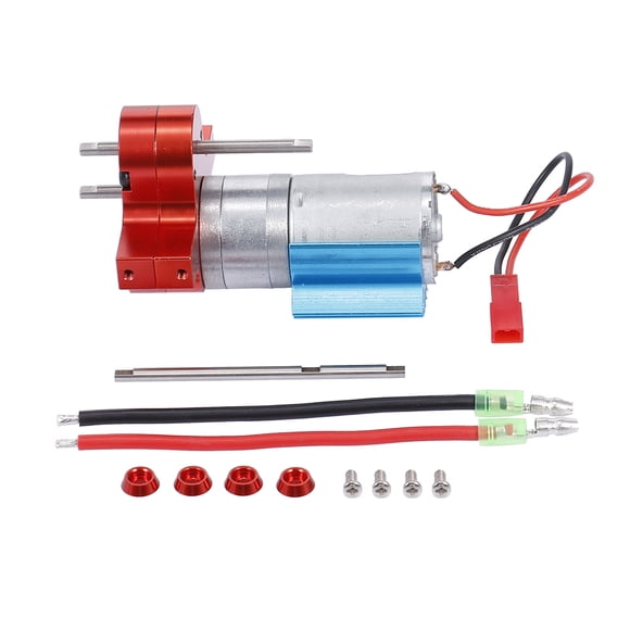 Replacement For 1/12 MN-D90 FJ-45 Gearbox Metal Gearbox 370 Brushed Motor Speed Change RC Car