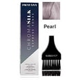 thumbnail image 3 of Pravana Chromasilk EXPRESS TONES Ammonia-Free 5 Minute Toning DEMI-PERMANENT Hair Color Dye (w/Sleek Tint Brush) Cream Haircolor Chroma Silk Quick Toning (PEARL), 3 of 3