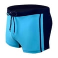 thumbnail image 3 of Wancir Men's Swim Briefs Quick Dry Square Leg Swimsuit Beach Trunk Swimwear with Pockets, 3 of 5