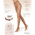 thumbnail image 3 of MeMoi Women's BodySmootHers Lustre Shaper Tights - Womens - Female, Medium/Large, Nude, 3 of 12