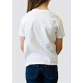 thumbnail image 2 of Girls' Back to School T-Shirt - Soft Breathable Cotton Crew Neck Tee with Welcome Back to School Print - First Day of School outfit, Classroom Party Shirt for Girls ages 4-12 - everyday Casual Wear, 2 of 6