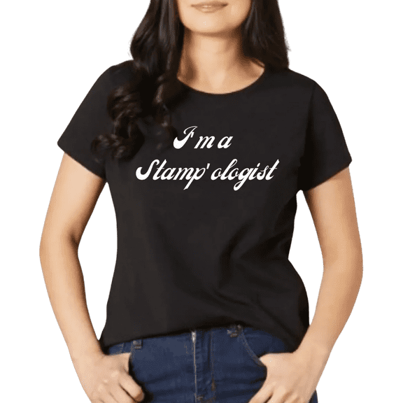 Notary Public T-Shirt – “I'm A Stamp'ologist” Funny Notary Shirt, 100% Cotton Unisex Tee