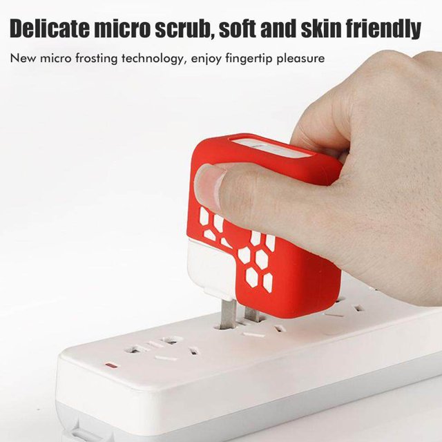 pitrice Silicone Charger Cover Power Adapter Reusable Compatible for MacBook Protective Cover Case White 29W 30W