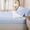 Light Blue Ivory, variant on Erosebridal Blue Polka Dot Zipper Twin Comforter Sets with Fitted Sheet and 2 Pillowcases,Off-White Circle Fresh Zipper Bedding Set For Girls,Reversible,4 Pieces
