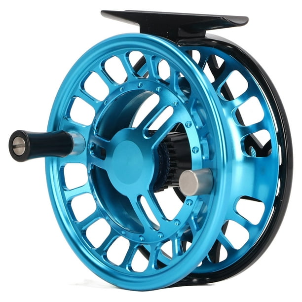 Estink Fly Fishing Reel, Large Line Capacity Release Button Fishing Reel For Riverside