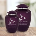 thumbnail image 3 of Flying Doves Cremation Urn - 6 Colors - 2 Sizes, 3 of 26