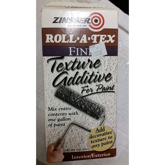 Zinsser Roll-A-Tex Texture Additive - Clear - 1 lb