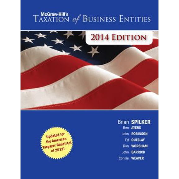 Pre-Owned McGraw-Hill's Taxation of Business Entities, 2014 Edition (Hardcover) 007763179X 9780077631796