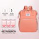 thumbnail image 4 of Mochila para pañales, mochila de viaje multifunción, bolsas para cambiar pañales para bebés, gran capacidad MFZFUKR BST3010222-4, 4 of 8