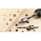 thumbnail image 3 of Juego de brocas para madera y plástico, juego de brocas avellanadas con bisel de cinco bordes para descarga rápida, herramientas multiusos clásicas de acero al carbono (4 juegos), 3 of 5