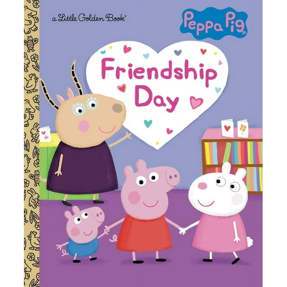 Little Golden Book Friendship Day (Peppa Pig), (Hardcover)