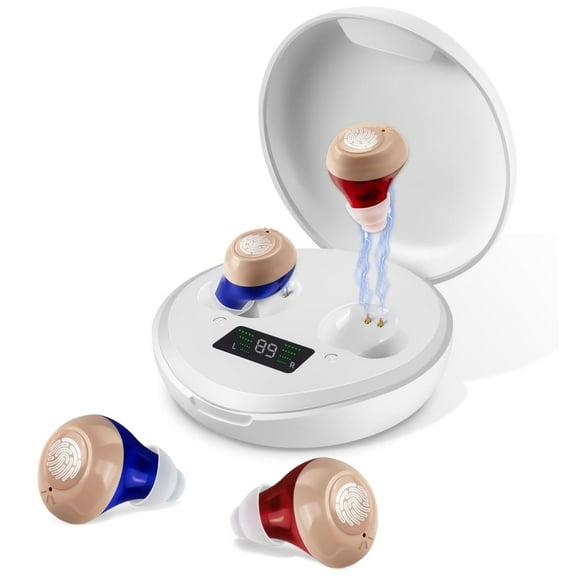 Personal Sound Amplifiers for Ears Rechargeable, Portable Sound Amplifiers Devices for Seniors, J6