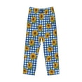 thumbnail image 4 of Xecao Sunflowers Men's Straight Lounge Pajama Pants: The Ultimate in Comfortable Sleepwear, 4 of 9