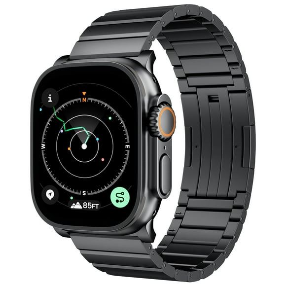 Correa de titanio para Apple Watch Ultra 2/Ultra 49 mm LULULOOK