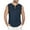 Navy, variant on Styesk Tank Tops Men Men's Fashion Drawstring Color Cotton And Linen Sleeveless T-shirt Tops