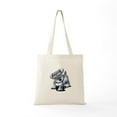 thumbnail image 5 of CafePress - Kiniart Silver Schnauzer Tote Bag - Unisex Canvas Tote Bag, Beige, 1-Piece, 5 of 6