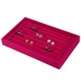 thumbnail image 4 of Vitrina Organizadora de Anillos 4 Colores Vitrina de Anillos Caja de Anillos Anillos Pendientes Vitrina Bandejas Soporte Bandeja Ranura Joyería de Moda Organizador Titular Caja ANGGREK  Otros, 4 of 8