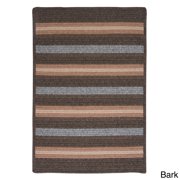 Colonial Mills Sterling Braided Reversible Rug Bark 4' x 6' 4' x 6' Living Room,Bedroom,Dining Room Grey Rectangle