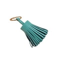 thumbnail image 2 of Keychain Decorative Keyring Leather Pendant Accessory Storage Organizer Loop Tassel Handmade Handicraft Key Chain Hanging Decoration Holder Purse Wallet Blue, 2 of 6