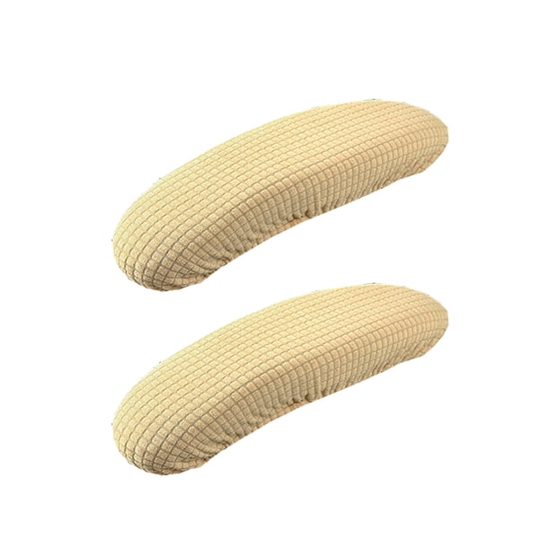Naiovety 2 unids/set funda elegante para silla para el hogar o la oficina-fácil de instalar y sin arrugas funda elástica impermeable para Decoración del hogar beige
