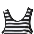 thumbnail image 5 of Sokhug Womens Striped Tank Top and Shorts Set 2 Piece Sleeveless Loungewear Pajama Set for Sleepwear Casual Homewear, 5 of 5