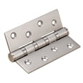 thumbnail image 4 of 8pcs 4 Inch Door Hinge Stainless Steel Flap Hinge Counter Back Flap Backflap Hinge Drawer Butt Hinge (Silver), 4 of 8