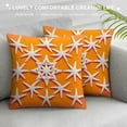 thumbnail image 3 of COMIO Coastal Coral Throw Pillow Covers Starfish Beach Nautical Pillow Covers Summer Farmhouse Pillowcase Square Cushion Covers for Sofa Couch Bedroom Living Room Home Decoration, 3 of 5