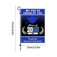 thumbnail image 2 of Graduation Decorations Class of 2025 Congrats Grad Flag, 19 Inch Double Sided, Class of 2025 Graduation Ceremony Sign Small Flags, for Outside Decorations Outdoor Yard (A), 2 of 6