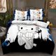 thumbnail image 3 of Juego de cama de Hello Kittys, ropa de cama de 2 piezas, 135x200cm, con estampado 3D de dibujos animados de Anime, Kuromi Melody Girl, 3 of 4