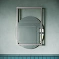 thumbnail image 2 of Pierre 35.5" Vanity Mirror in Chrome, 2 of 10