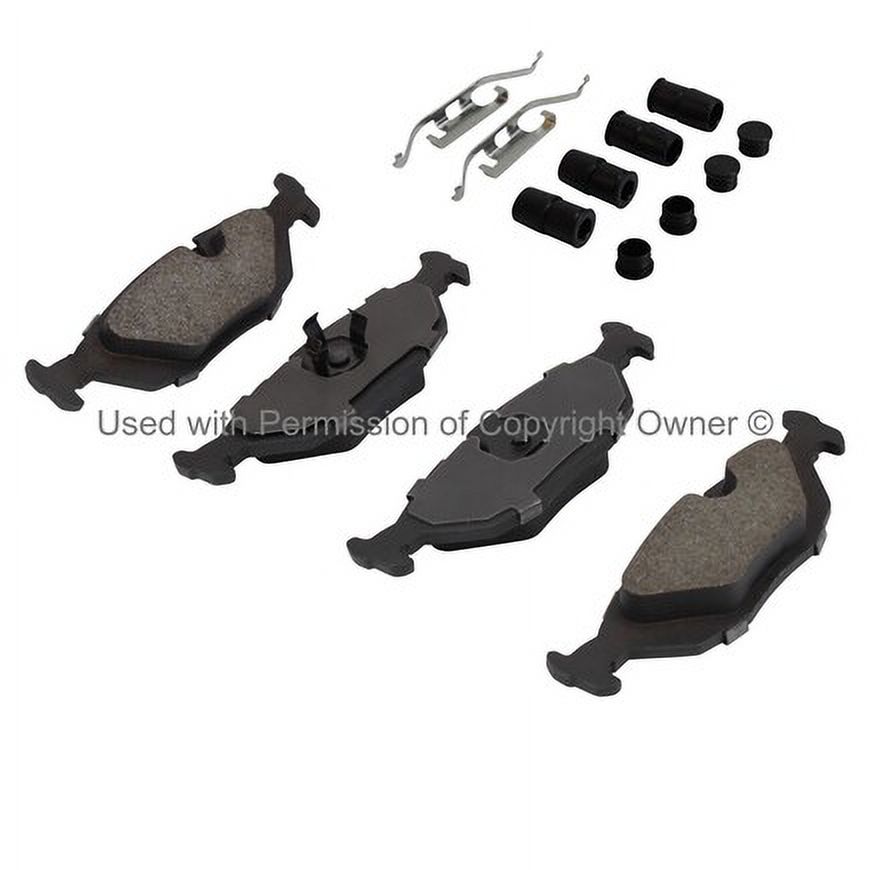Mpa Electrical 1003-0279C Quality Built Disc Brake Pad Set   Black Series,