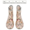 thumbnail image 7 of Tebru Women's Shoes Elegant & Stylish Rain Boots Ankle-High, Multicolor, Size 38, 7 of 7