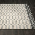 thumbnail image 6 of Luxe Weavers Checkered Geometric Gray 9x12 Area Rug, Indoor Carpet, 6 of 8