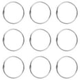 thumbnail image 3 of Howish modern rods rings Shower Curtain Hooks 12 Pcs Metal Rings for Bathroom Accessories(2.17"X2.17"X0.12"), 3 of 9