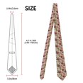 thumbnail image 2 of Fotbe Tulips Flowers Corbata Clásica para Hombre con Estampado – Corbata de Seda Jacquard Tejida, para Negocios, Bodas y Eventos Formales, 2 of 7