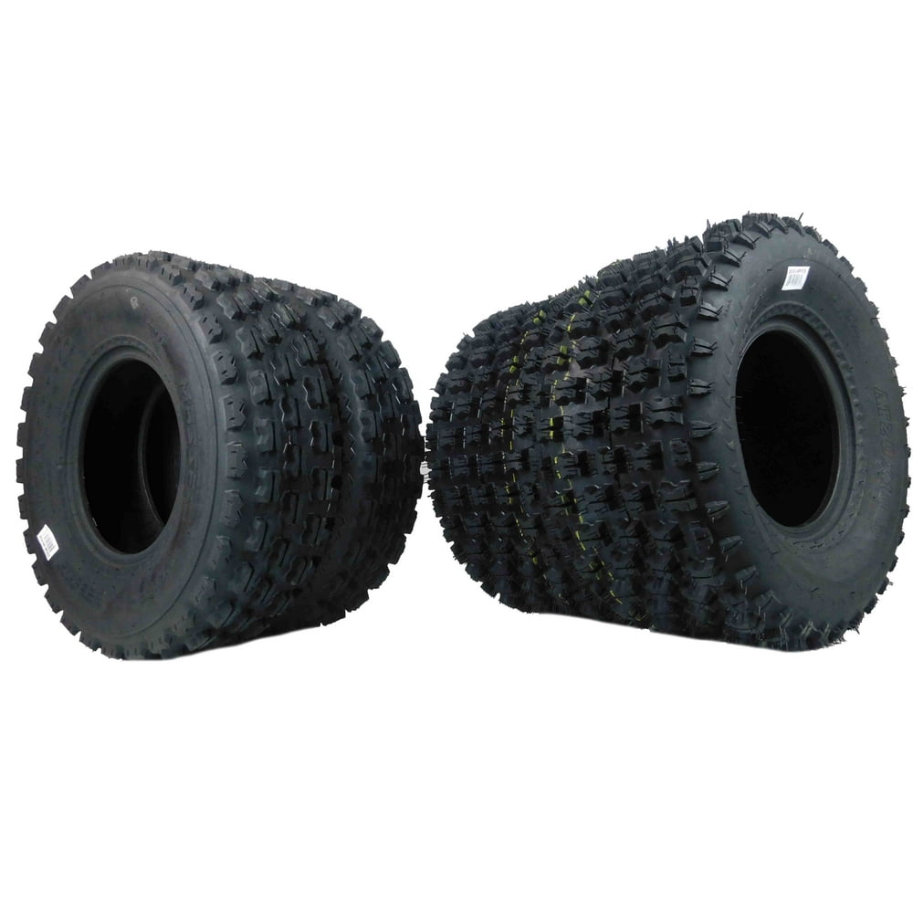 MASSFX 22X710 20X109 ATV Tires 4 Set Front Rear Durable 4ply bias