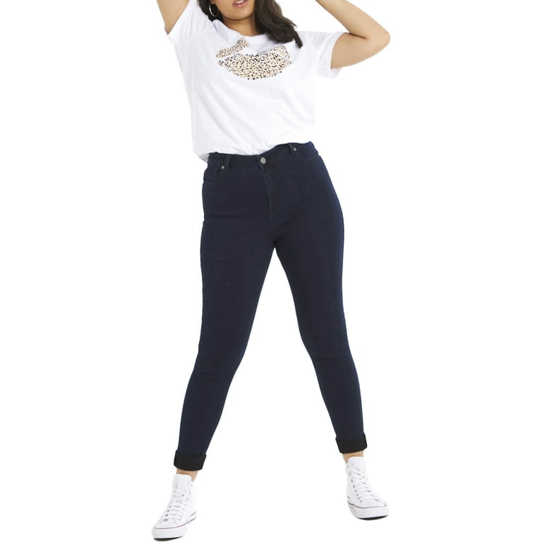 Lucy Black High Waist Super Soft Skinny Jeans
