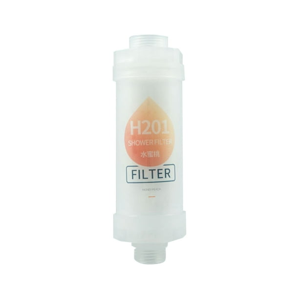 Fragancia Filtro de ducha Eliminación de cloro Suministros de baño (Honey Peach) Ehuebsd Libre de BPA