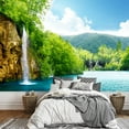 thumbnail image 2 of wall26 - Old Dark Brick Wall, Texture Background - Removable Wall Mural | Self-Adhesive Large Wallpaper - 100x144 inches, 2 of 6