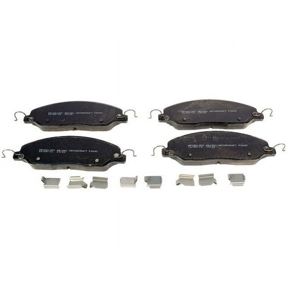 Front Brake Pad Set - Compatible with 2005 - 2014 Ford Mustang 2006 2007 2008 2009 2010 2011 2012 2013