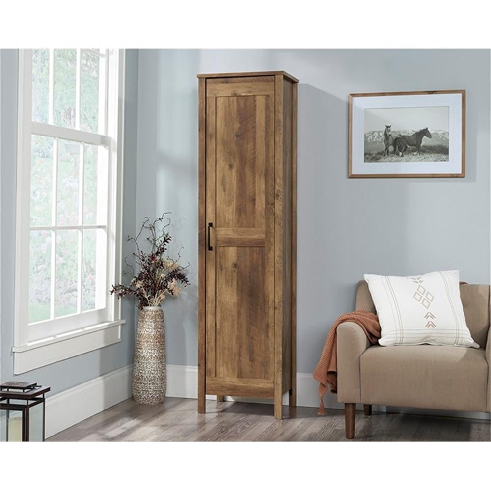 Sauder Miscellaneous Storage Engineered Wood Cabinet in Rural Pine