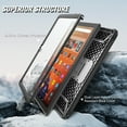 thumbnail image 5 of Fintie Shockproof Case for Fire HD 10 Tablet (13th Generation 10.1", 2023 Release), [Tuatara] Protective Case with Foldable Stand and Built-in Screen Protector, Black, 5 of 11