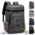 thumbnail image 1 of Enfriador de mochila AMNOW 32 L con aislamiento a prueba de fugas, 36 latas, 1 of 8