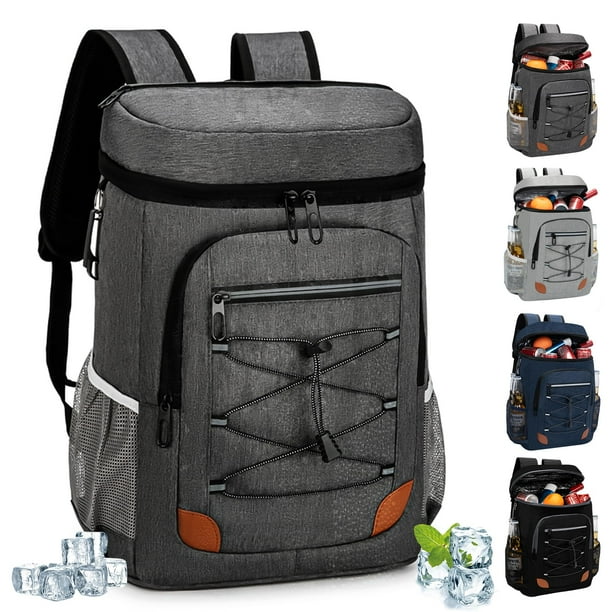 Enfriador de mochila AMNOW 32 L con aislamiento a prueba de fugas, 36 latas