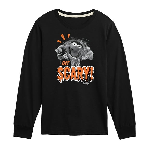 The Muppets - Animal Get Scary - Toddler & Youth Long Sleeve Graphic T-Shirt