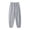Gray, variant on Uccdo 5-12T Boys Girls Casual Jogger Sweatpant Cotton Sports Pant, Kids Loose Street Hip Hop Dance Cargo Pants