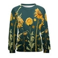 thumbnail image 7 of Sunflower Mom Sweatshirt For Women Long Sleeve Pullover, 7 of 7
